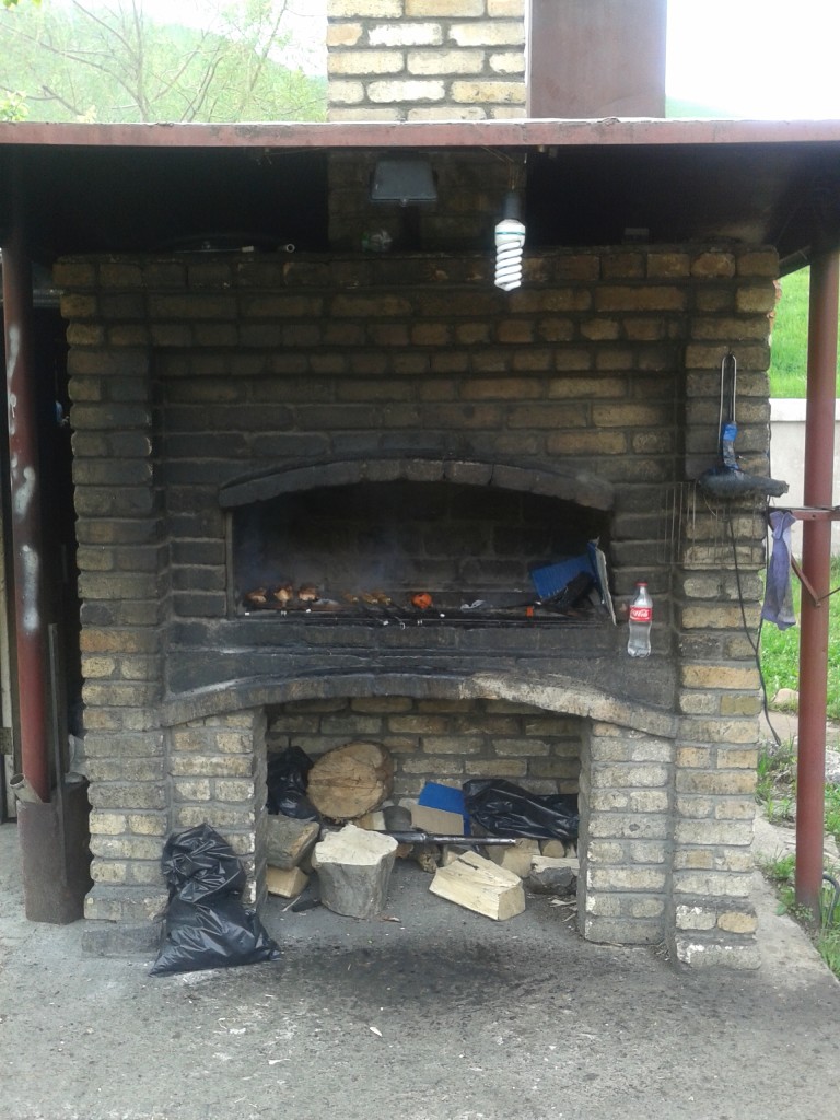 Shashlik hut