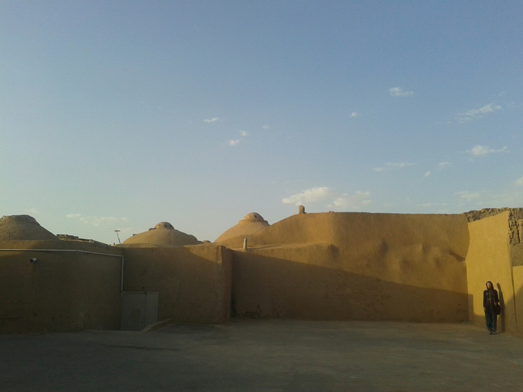 Clay walls in Yazd