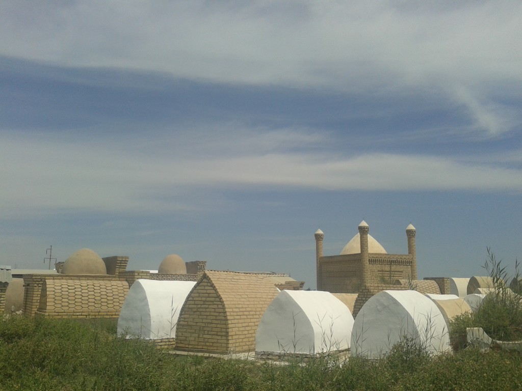 Cementery close to the Uzbek border