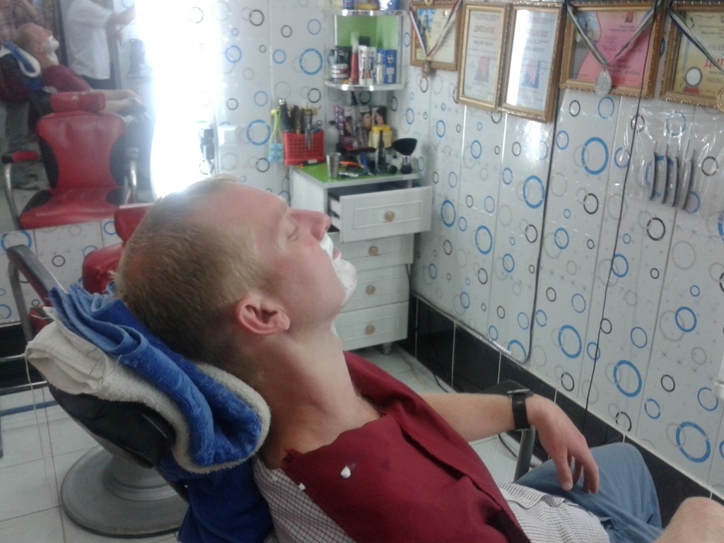 After - Barber shop in Khiva