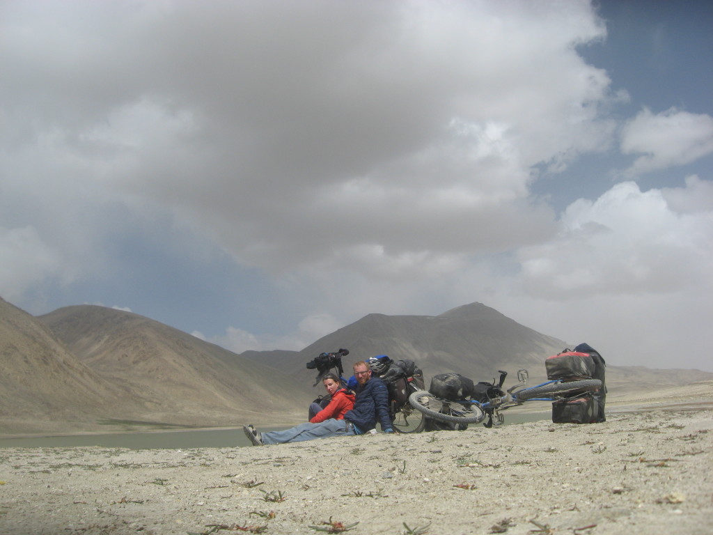 At a lake close to Kargush Pass