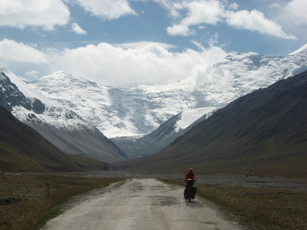 In no man's land - view towards Tadjikistan