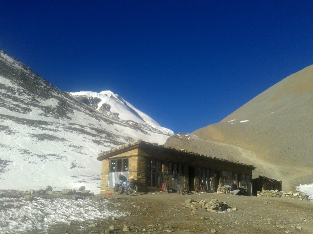 The tea house on around 5200m