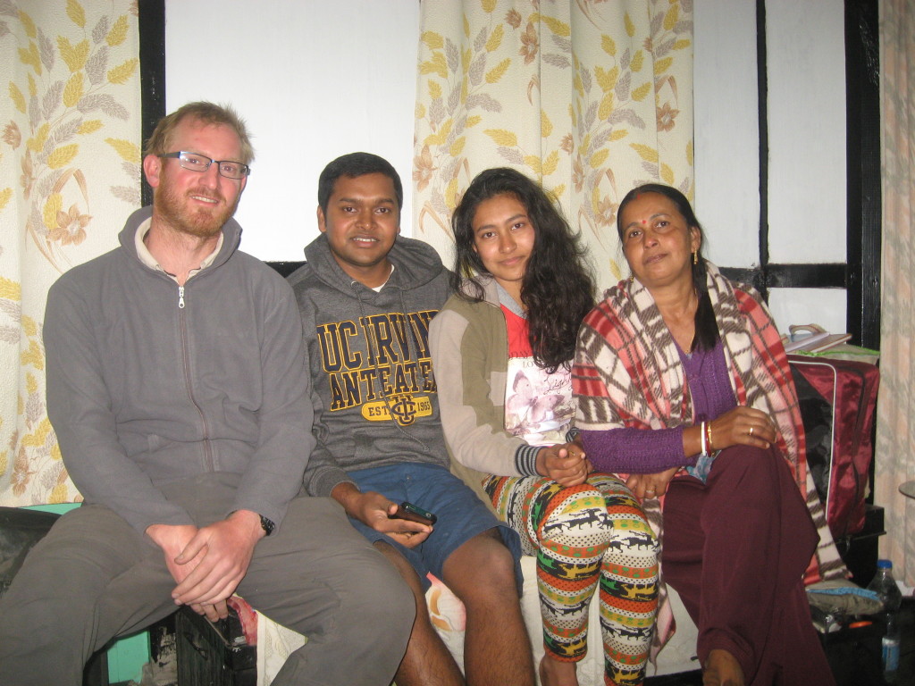 Ashish, his cousin and his aunt