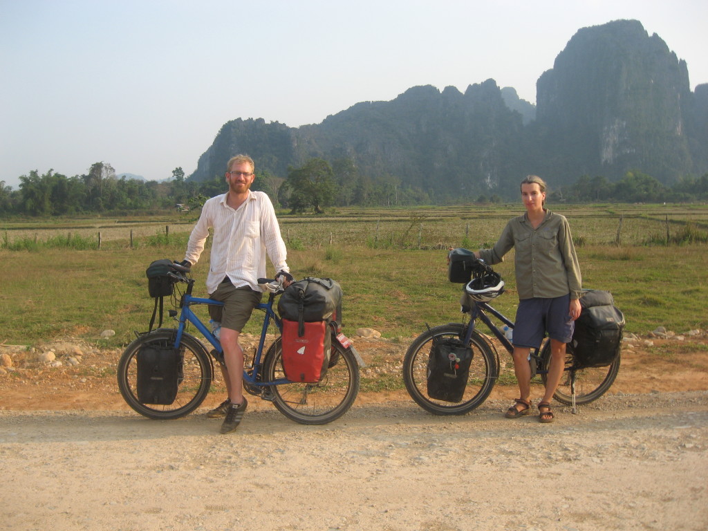 Mountains in Vang Vieng