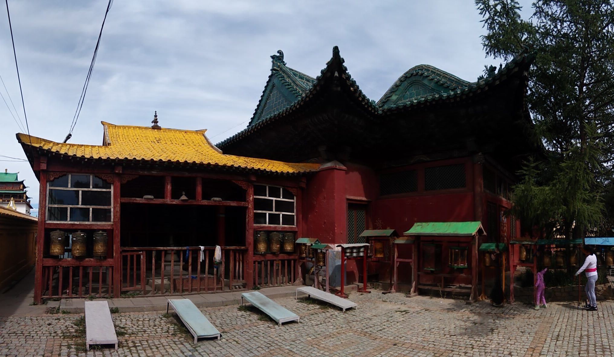 Temple in Ulan Bator