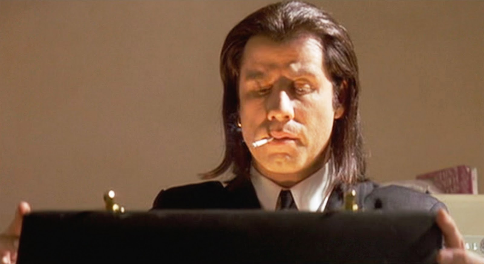 Vincent Vega just opened the suitcase - Pulp Fiction